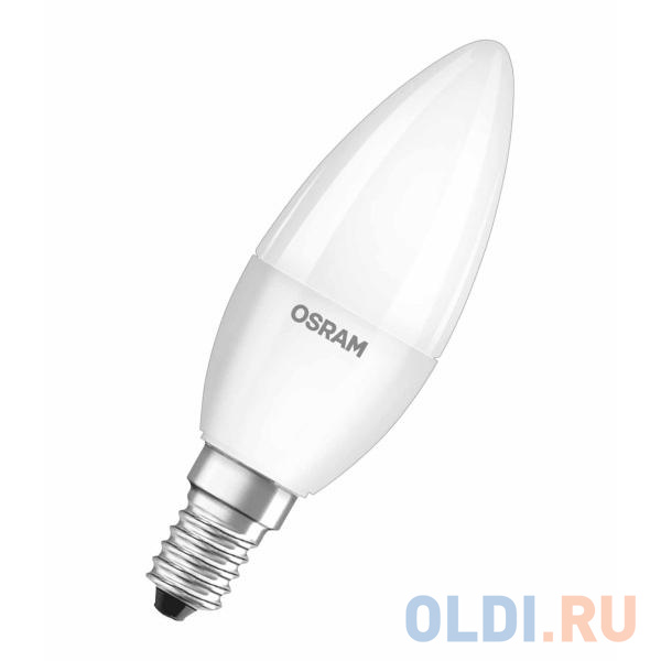

Лампа светодиодная OSRAM LED CLASSIC B 40 5.4W/830 230V FR E14 470лм