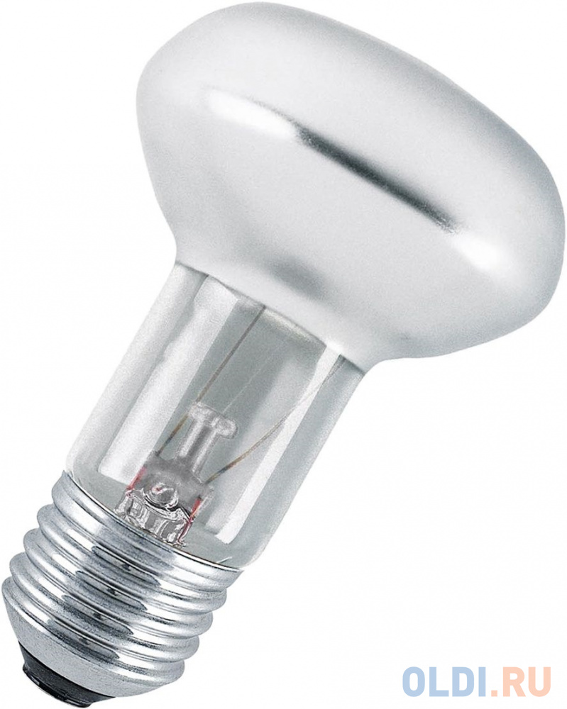 

Лампа накаливания OSRAM CONCENTRA R63 40W E27 длина 104 мм Диаметр 63 м