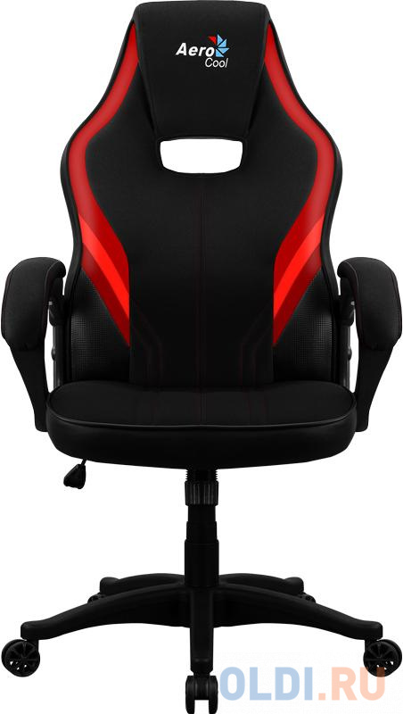 Кресло для геймеров Aerocool AERO 2 Alpha чёрный с красным фото