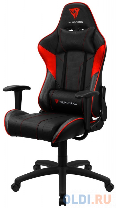 

Игровое кресло ThunderX3 EC3-BR black/red (AIR Tech, экокожа, регулируемый угол наклона, механизм ка
