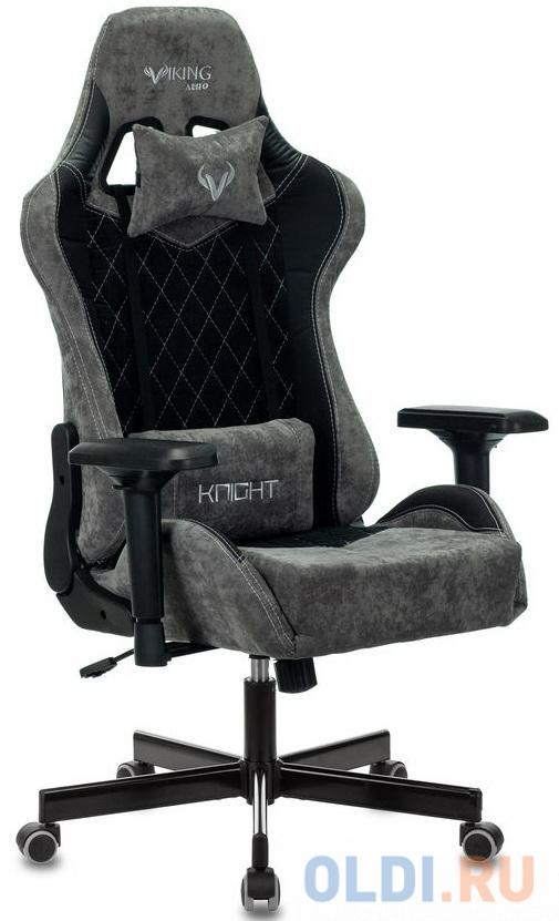 Кресло для геймеров Бюрократ VIKING 7 KNIGHT B FABRIC чёрный кресло для геймеров warp sg чёрный с красным