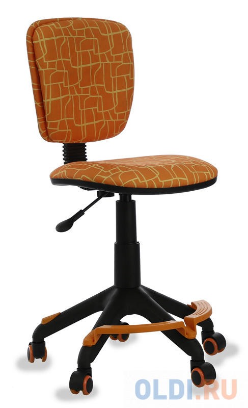 Кресло детское Бюрократ CH-204-F/GIRAFFE подставка для ног оранжевый жираф