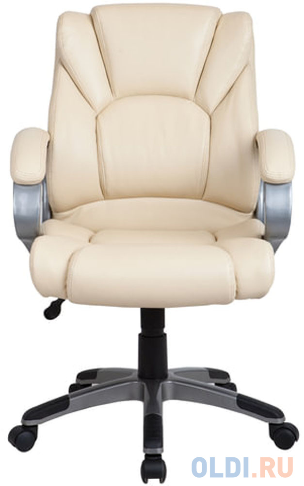 Кресло офисное BRABIX "Eldorado EX-504", экокожа, бежевое, 531167