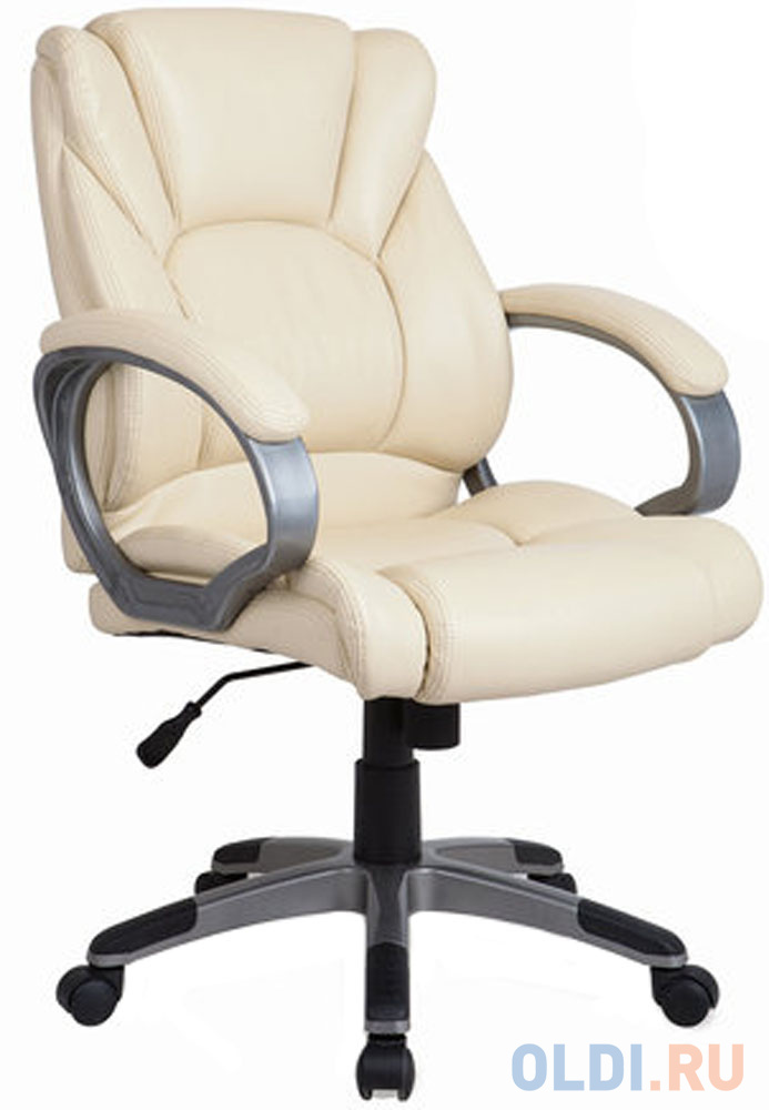 Кресло офисное BRABIX "Eldorado EX-504", экокожа, бежевое, 531167 фото