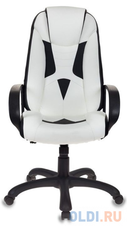 

Кресло игровое Бюрократ VIKING-8N/WH-BLACK белый/черный искусственная кожа