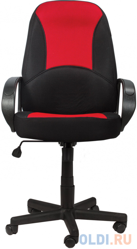 Кресло BRABIX City EX-512 чёрный красный 531408 фото