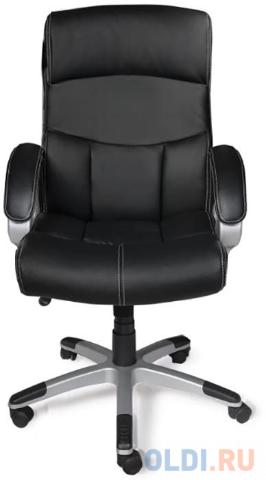 Кресло офисное BRABIX "Impulse EX-505", экокожа, черное, 530876 фото