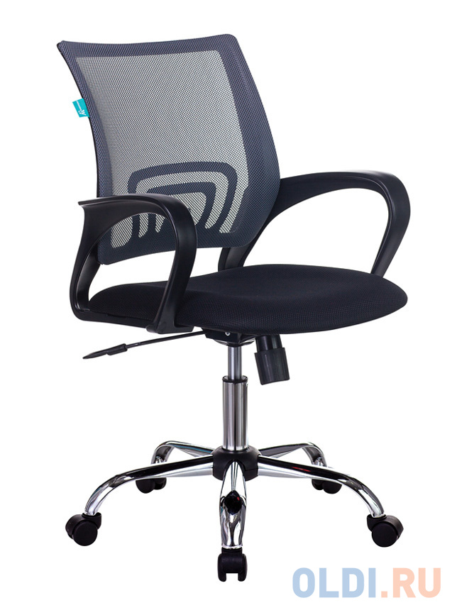 Кресло офисное Бюрократ CH-695N/SL/DG/TW-11 черный с серым кресло бюрократ ch 695n sl чёрный