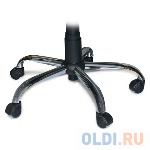 Кресло офисное BRABIX "Space EX-508", экокожа, хром, черное, 530860 фото