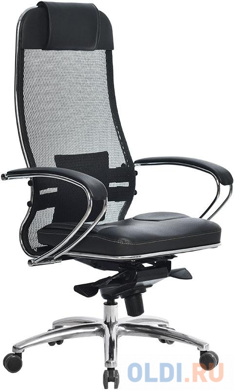 Кресло офисное Метта Samurai SL-1 чёрный кресло офисное метта samurai lux 2 чёрный