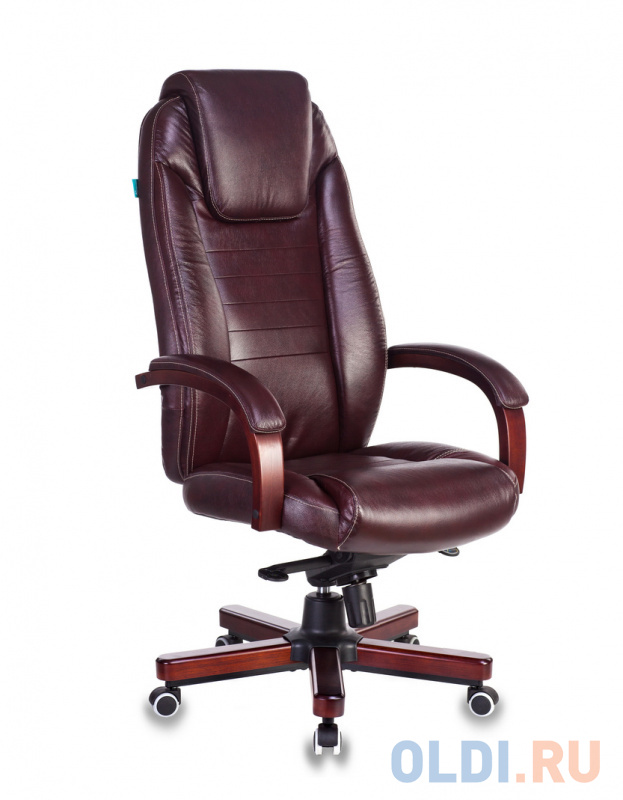 

Кресло руководителя Бюрократ T-9923WALNUT/BROWN коричневый