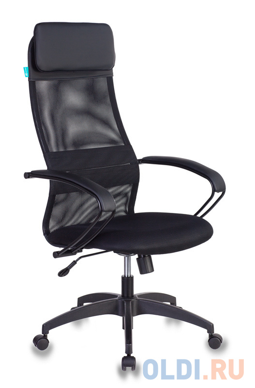 Кресло руководителя Бюрократ CH-608/BLACK чёрный кресло бюрократ ch 695n sl black чёрный