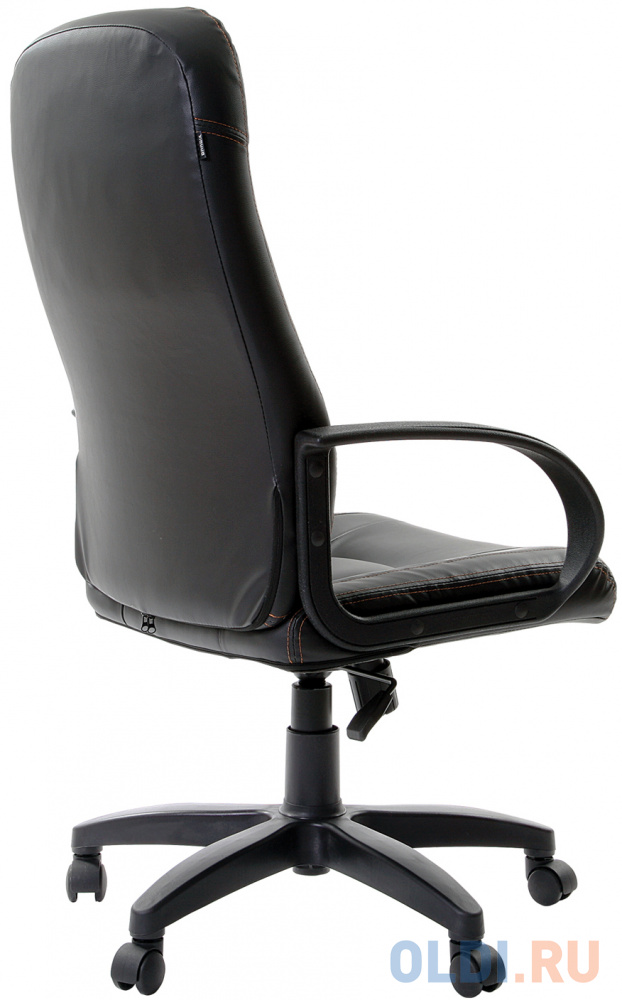 Кресло офисное BRABIX "Strike EX-525", экокожа черная, 531382 фото