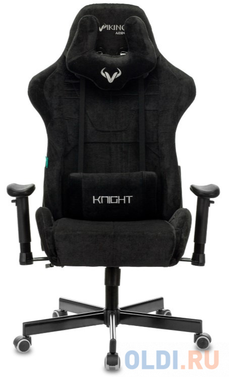 Кресло игровое Бюрократ VIKING KNIGHT LT20 FABRIC черный крестовина металл фото