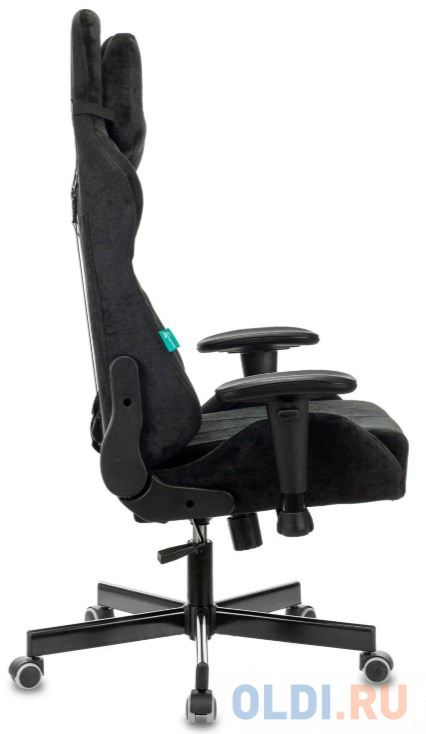 Кресло игровое Бюрократ VIKING KNIGHT LT20 FABRIC черный крестовина металл фото
