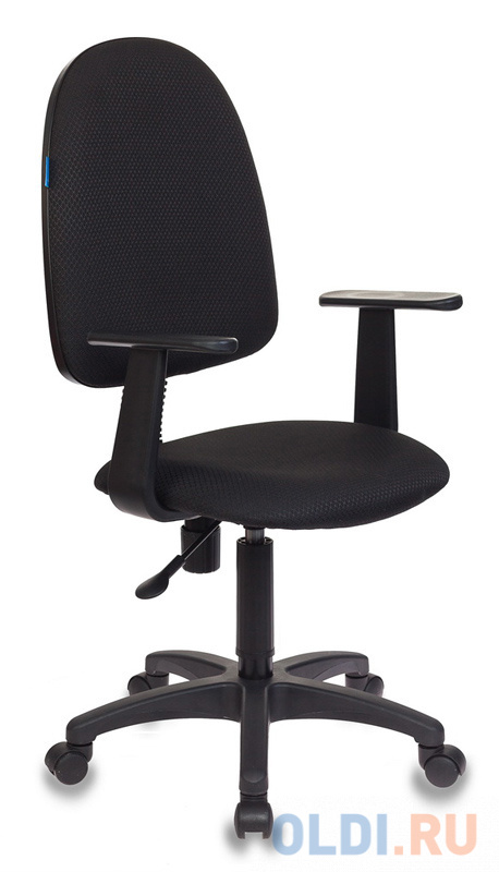 Кресло Бюрократ Престиж+ чёрный CH-1300/T-15-21 кресло бюрократ ch 695n   чёрный