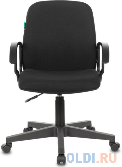 Кресло Бюрократ CH-808-LOW/#B низкая спинка сиденье черный 3С11 НА ПИАСТРЕ фото