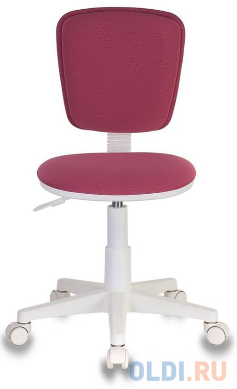 Кресло детское Бюрократ CH-W204NX/26-31 розовый 26-31 (пластик белый) CH-W204NX/26-31 - фото 2