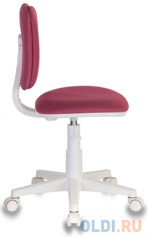 Кресло детское Бюрократ CH-W204NX/26-31 розовый 26-31 (пластик белый) CH-W204NX/26-31 - фото 3