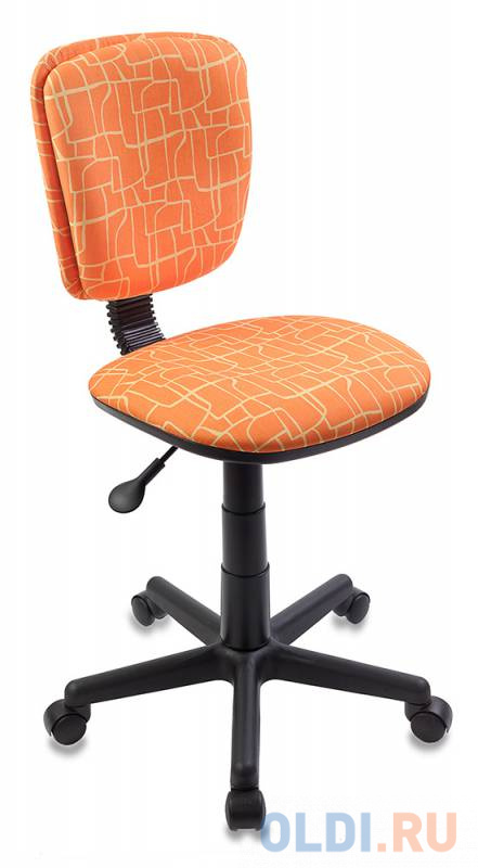 Кресло детское Бюрократ CH-204NX/GIRAFFE оранжевый жираф