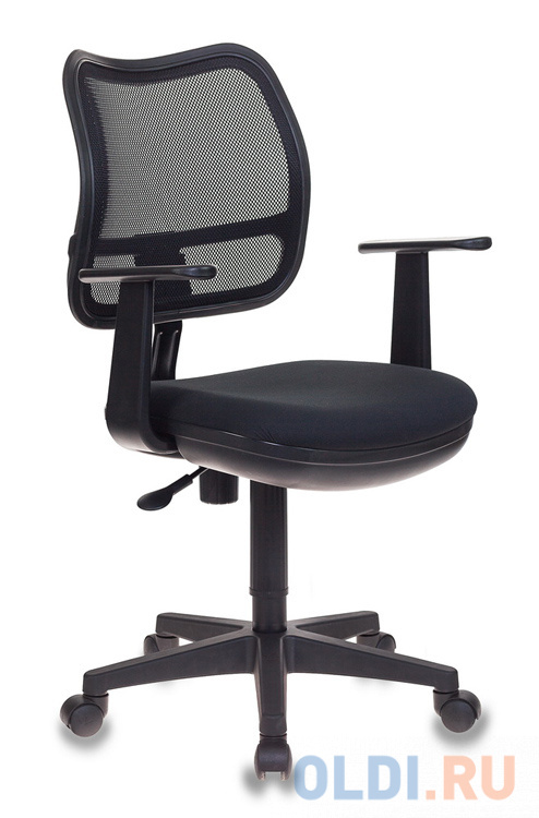 Кресло оператора Бюрократ CH-797AXSN чёрный кресло руководителя бюрократ ch 808axsn чёрный