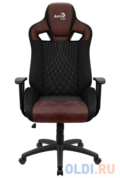 Кресло для геймеров Aerocool EARL черно-бордовый кресло для геймеров aerocool crown aerosuede burgundy red бордовый