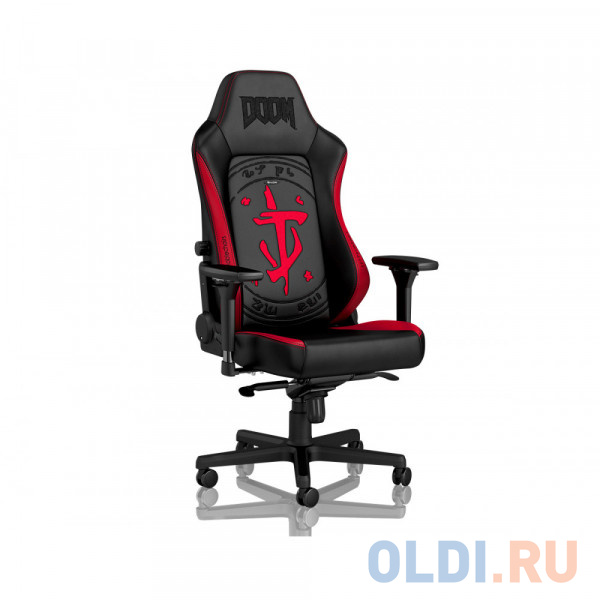 Кресло для геймеров Noblechairs (NBL-HRO-PU-DET) чёрный с красным кресло для геймеров warp sg чёрный с красным