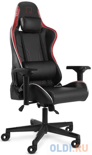 Кресло для геймеров Warp Xn чёрный с красным кресло для геймеров zombie zombie 8 чёрный красный