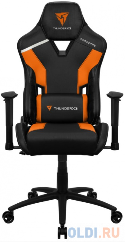

Игровое кресло ThunderX3 TC3 чёрно-оранжевое (AIR Tech, экокожа, 2D, газлифт 4 кл., регулируемый угол наклона, механизм качания