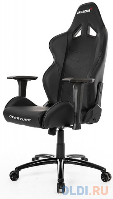 Игровое Кресло AKRacing OVERTURE      (OVERTURE-BLACK) black - фото 1