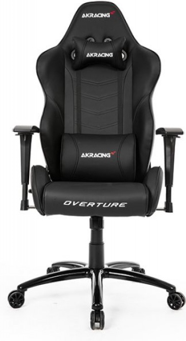 Игровое Кресло AKRacing OVERTURE      (OVERTURE-BLACK) black - фото 2