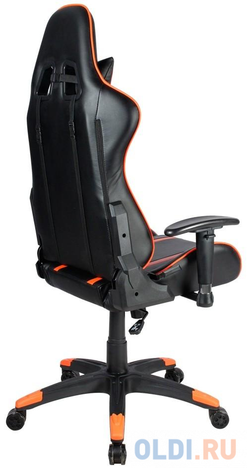Кресло для геймеров Canyon Fobos CND-SGCH3 черный/оранжевый фото