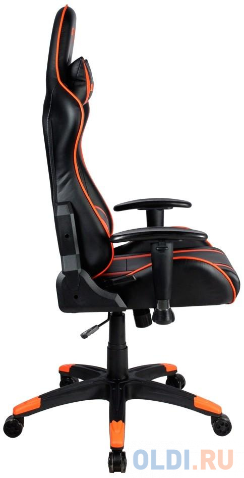 Кресло для геймеров Canyon Fobos CND-SGCH3 черный/оранжевый фото