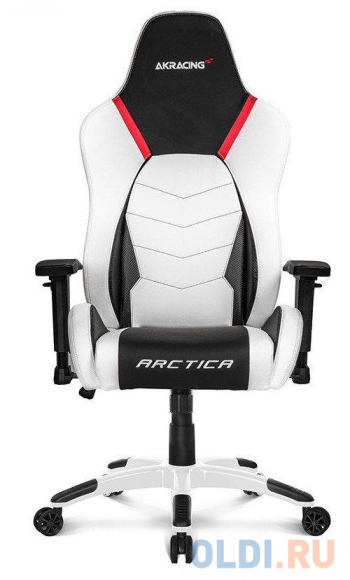 Кресло для геймеров Akracing ARCTICA-WHITE белый/черный кресло для геймеров karnox hero genie edition фиолетовый белый