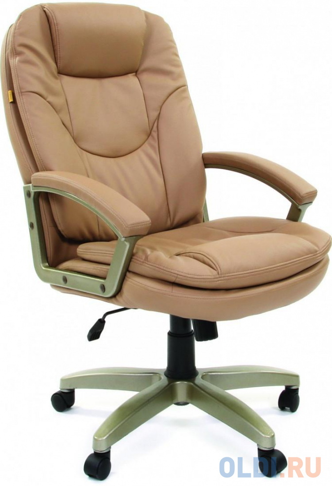 Кресло Chairman 668 LT коричневый 6113132/7011067 - фото 1