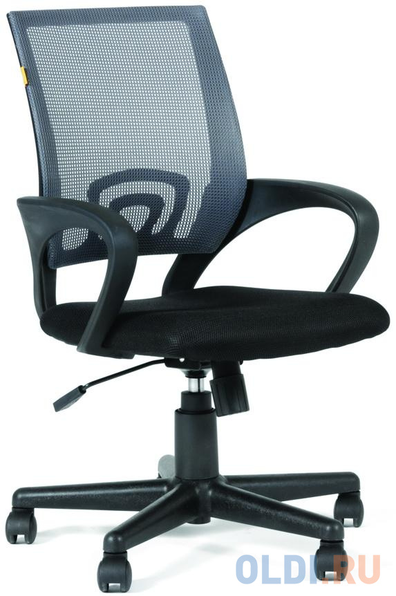 Кресло Chairman 696 серый 7004042 офисное кресло chairman 696 lt tw 04 серый