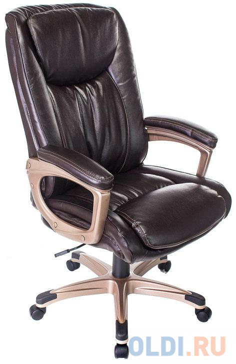 Кресло руководителя Бюрократ T-9914/BROWN коричневый