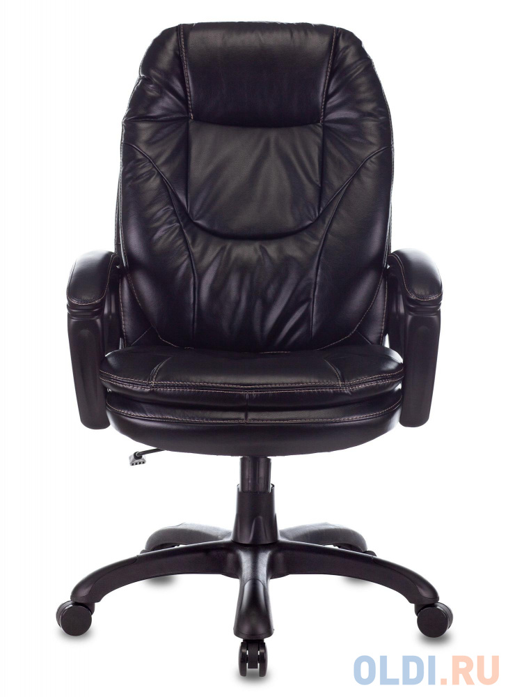 Кресло руководителя Бюрократ CH-868N чёрный Leather Venge фото