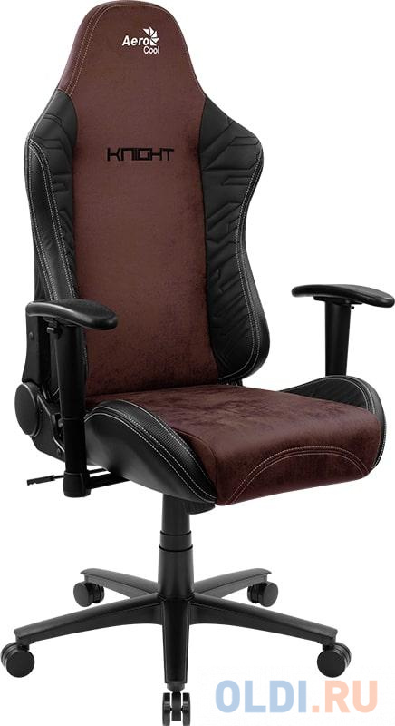 Кресло для геймеров Aerocool KNIGHT Burgundy Red чёрный темно-красный 4710562751222 - фото 3