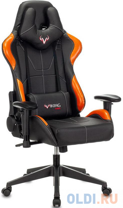 Кресло для геймеров Zombie VIKING 5 AERO черный/оранжевый, цвет черный/оранжевый, размер 1240 х 430 х 545 мм - фото 1