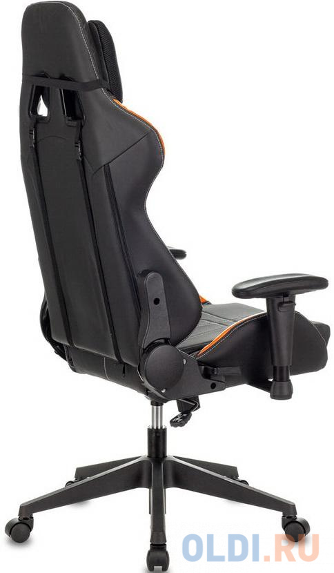 Кресло для геймеров Zombie VIKING 5 AERO черный/оранжевый, цвет черный/оранжевый, размер 1240 х 430 х 545 мм - фото 4