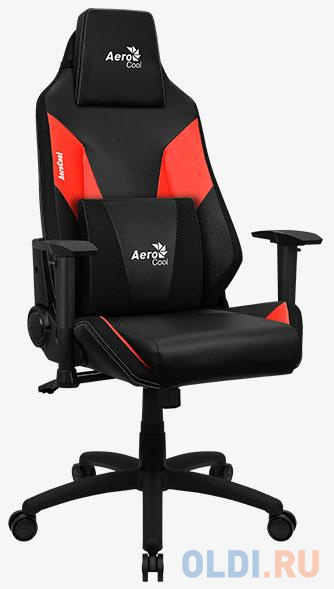 Кресло для геймеров Aerocool Admiral-Champion Red красный чёрный 4710562758238 кресло для геймеров aerocool duke серый синий