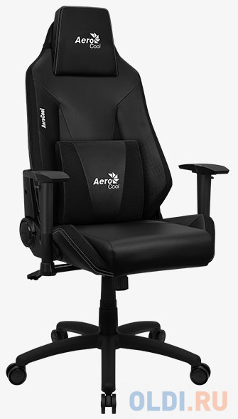 Кресло для геймеров Aerocool Admiral-Smoky Black чёрный 4710562758269
