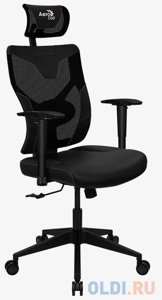 Кресло для геймеров Aerocool Guardian-Smoky Black чёрный 4710562758344 фото
