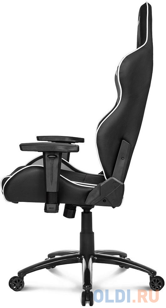 Игровое Кресло AKRacing OVERTURE      (OVERTURE-WHITE) black/white, цвет чёрный - фото 5
