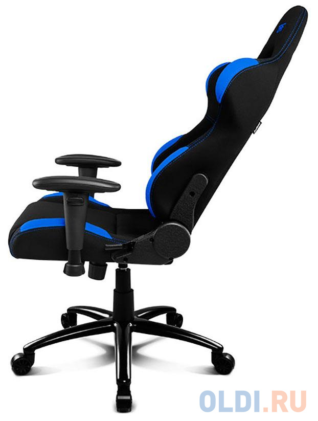 Кресло для геймеров Drift DR100 Fabric чёрный синий DR100BL - фото 5