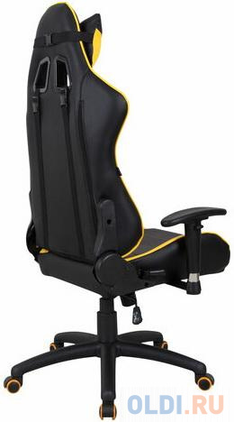 Кресло для геймеров BRABIX "GT Master GM-110" черный с желтым фото