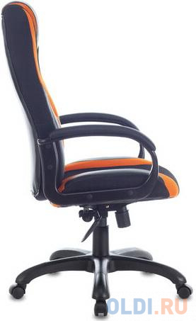 Кресло для геймеров BRABIX "Rapid GM-102" черный/оранжевый фото
