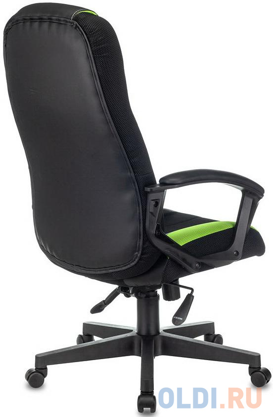 Кресло для геймеров Zombie ZOMBIE 9 чёрный салатовый, размер 1150 х 530 х 470 мм - фото 3
