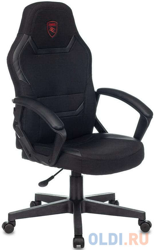 Кресло для геймеров Zombie ZOMBIE 10 чёрный кресло для геймеров warp xn чёрный с красным